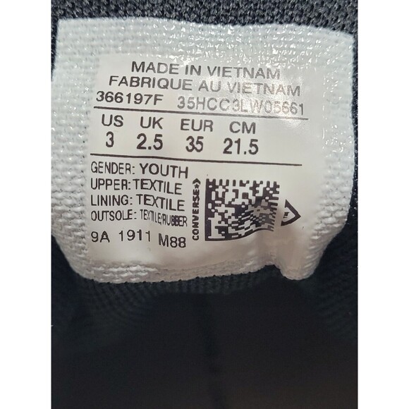 Converse Chuck Taylor All Star Low Top Flame Canvas Shoes Youth 3 - Picture 7 of 8